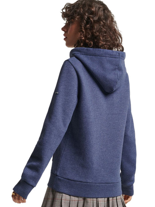 Superdry Women's Hooded Sweatshirt Blue