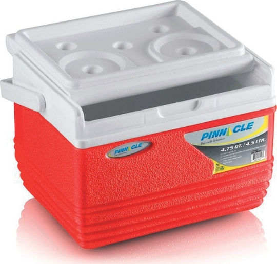 Pinnacle Eskimo 4.75QT Φορητό Ψυγείο 4.5lt Κόκκινο