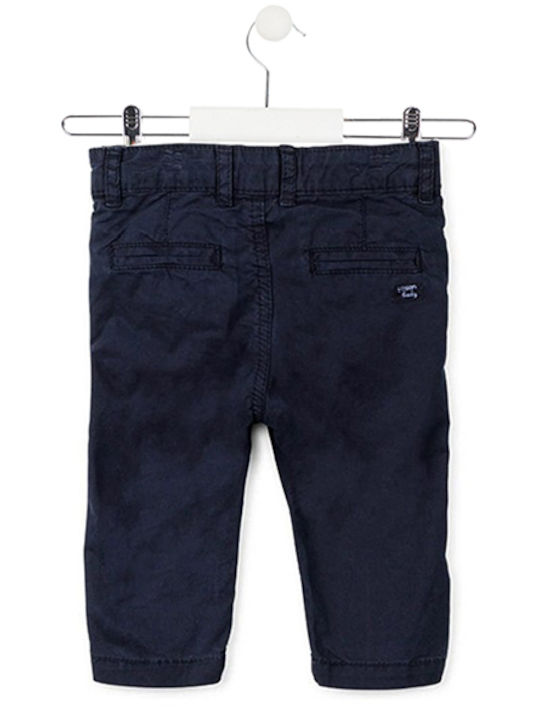 Losan Boys Fabric Trouser Navy Blue