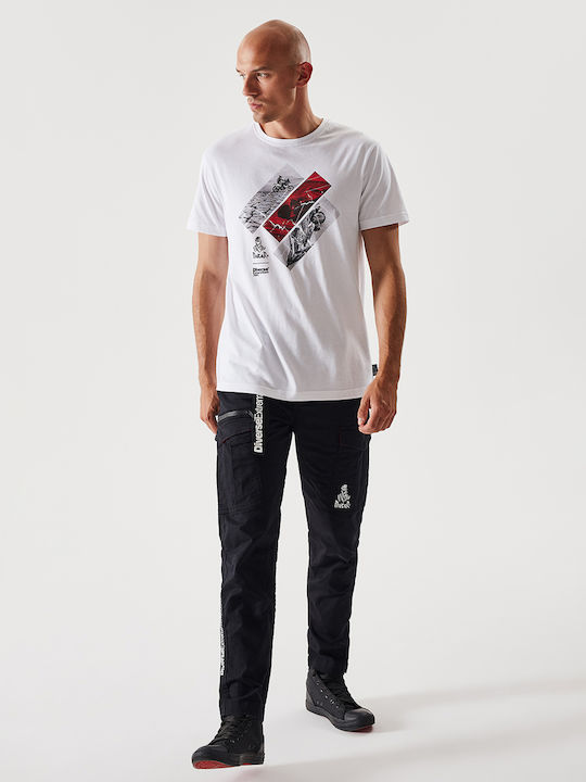 Dakar T-shirt with DKR 1222 print - White