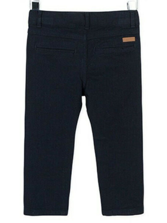 Losan Boys Fabric Trouser Navy Blue