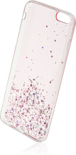 Naxius Glitter Back Cover Silicone Pink (iPhone 6/6s)