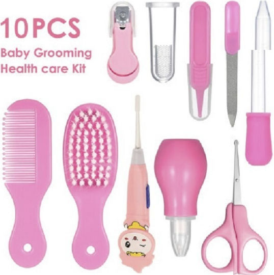 Baby Care Set Care Kit Pink 10pcs