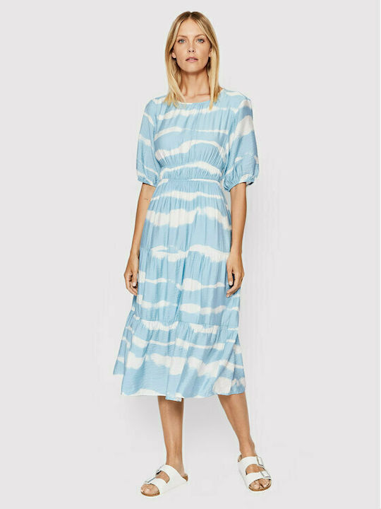 Tom Tailor Summer Mini Dress Blue