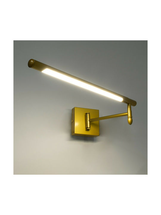 GloboStar Frida Modern Leuchte Wand mit Integrierter LED und Neutralweißes Licht Rot 9cm