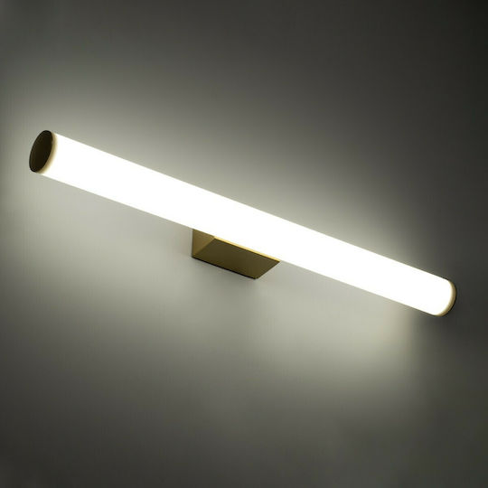 GloboStar Mabel Leuchte Badezimmer LED Gold 10x5cm GloboStar Mabel Leuchte Badezimmer LED Gold 10x5cm
