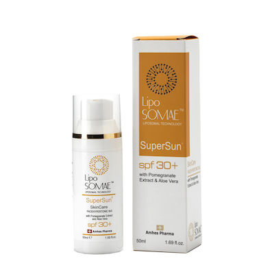 Lipo Somae Super Sun Sonnenschutz Creme Für das Gesicht SPF30 50ml