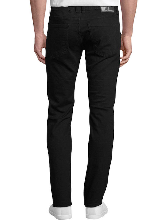 Tom Tailor Herren Jeanshose in Slim Fit Schwarz