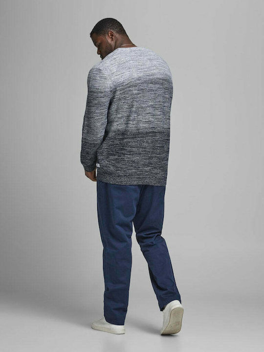MARCO Trousers Chino Elastic in Slim Fit Navy Blue