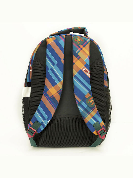 Paul Frank Skating Schulranzen Rucksack Grundschule mit Flaschenhalter Mehrfarbige 30lt 30 x 28 x 48cm