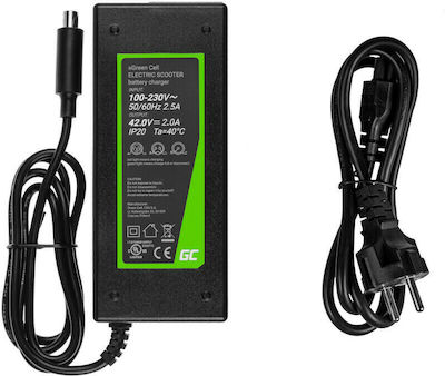 Green Cell Φορτιστής Σκούτερ 42V Charger for Electric Scooter Segway, Ninebot SAD01