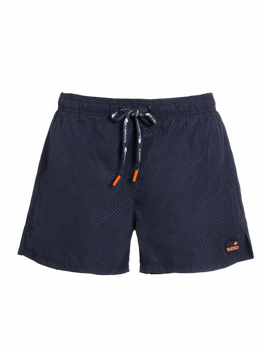 Herren Badebekleidung Shorts Schwarz mit Mustern
