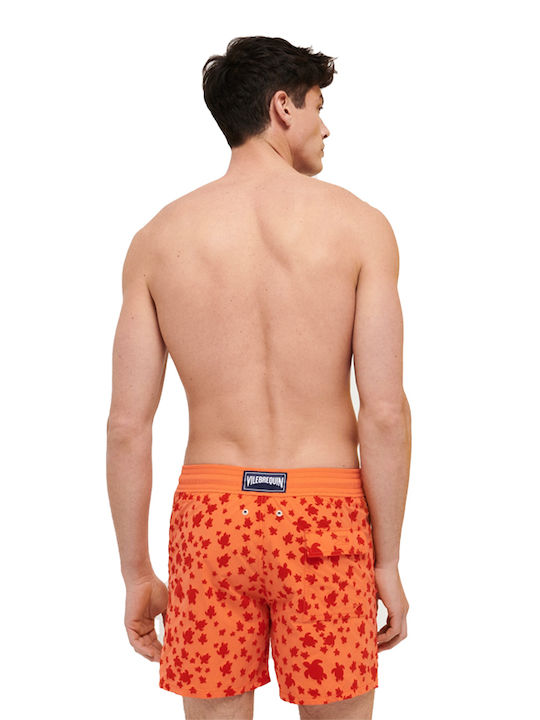 Vilebrequin Men's Swimwear Shorts Goyave with Patterns