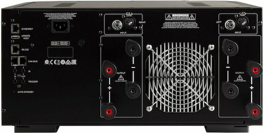 Classe Delta Stereo Τελικός Ενισχυτής Hi-Fi Stereo Μαύρος