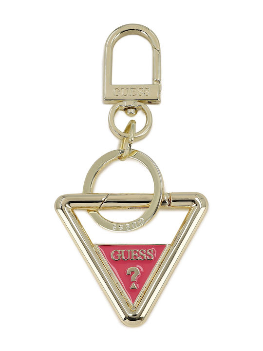 Guess Breloc Piele Roz Guess Breloc Piele Roz