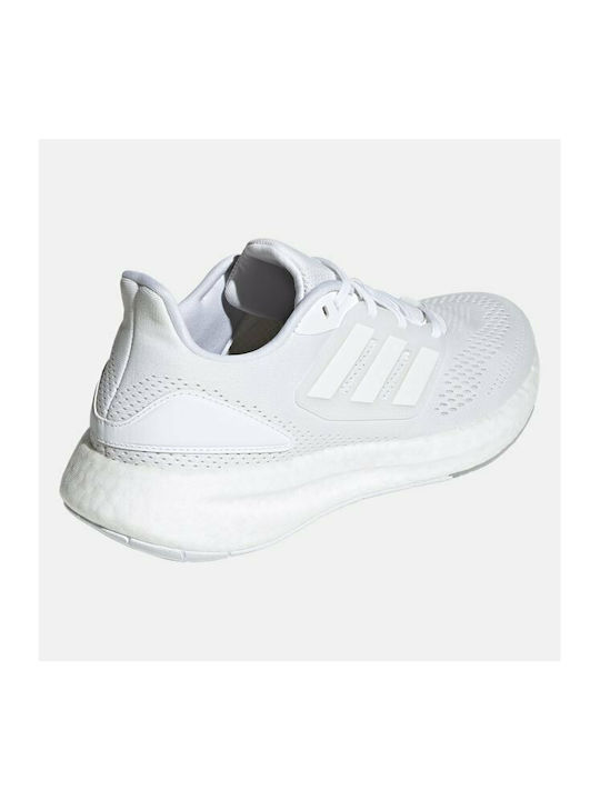 Pureboost 22 Herren Sportschuhe Laufen Weiß