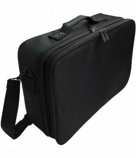 Fabric Cosmetic Case Black H12xW40xD28cm