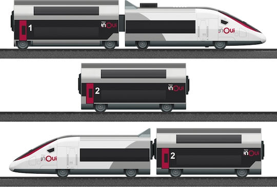 Marklin TGV Duplex Сет с Влакче със Звук и Светлина за 3+ години+ Години