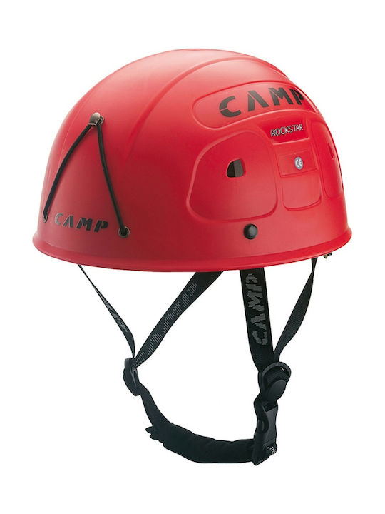 Camp Rock Star Unisex Climbing Helmet Red