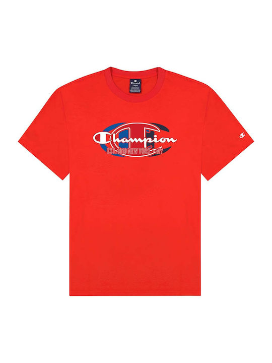Crewneck T-shirt Κόκκινο
