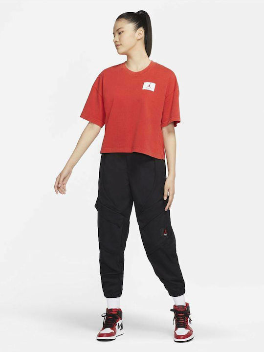 Women's Crop T-shirt Red
