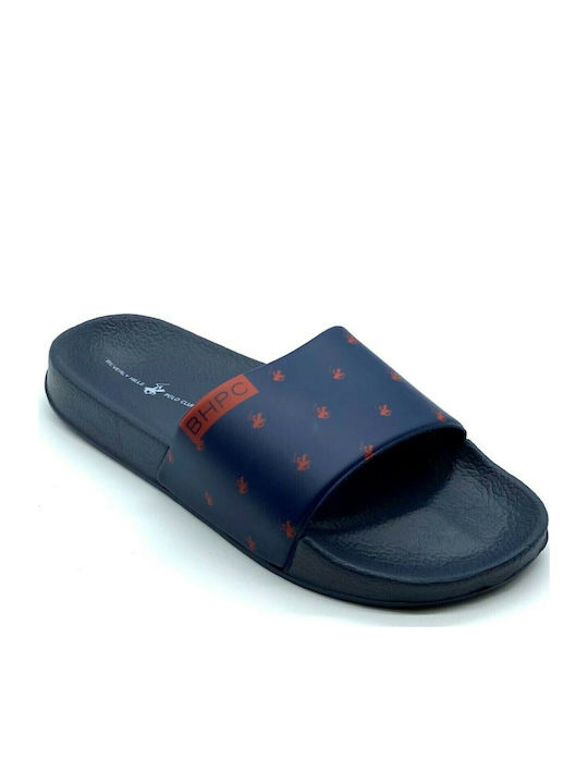 Slides σε Navy Μπλε Χρώμα