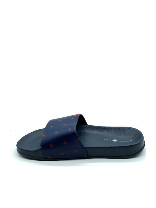 Slides σε Navy Μπλε Χρώμα