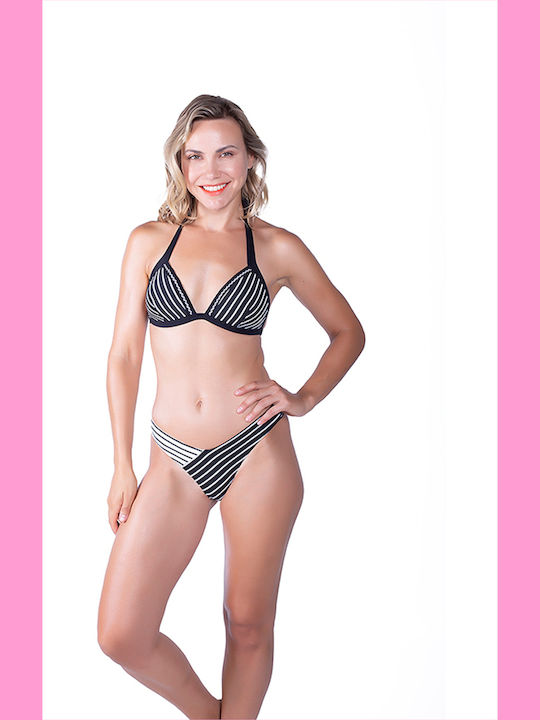 Bikini Slip Μαύρο