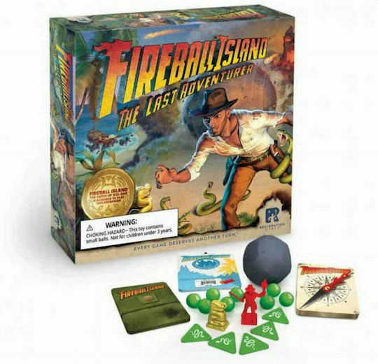 Board Game Fireball Island: The Curse of Vul-Kar The Last Adventurer for 2-4 Players 7+ Years Old (EN) Restoration Games
