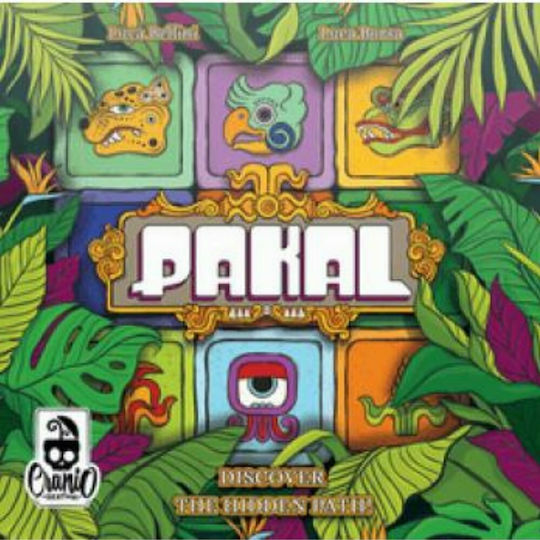 Настолна игра Pakal за 2-4 играчи 8+ години (EN) Cranio Creations