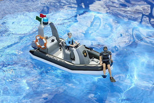 Bruder Police Boat για 4+ Ετών (Διάφορα Σχέδια)