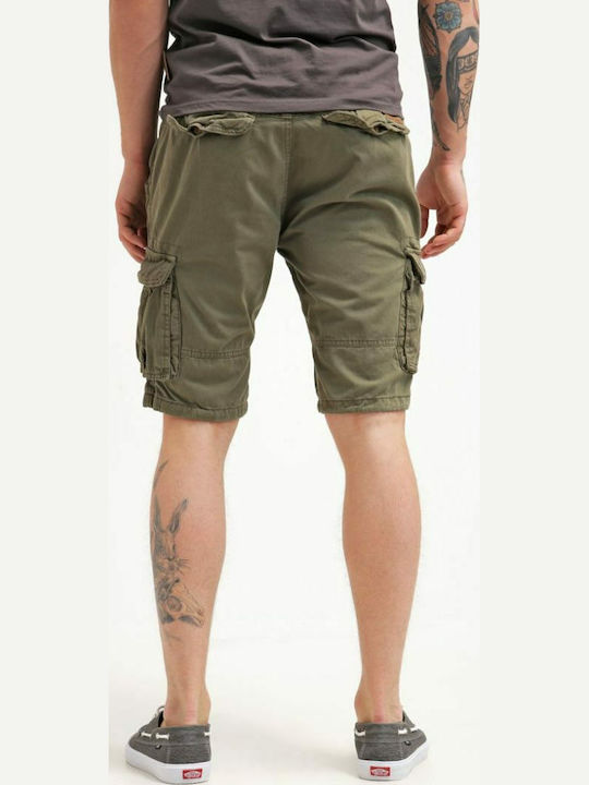 Indicode Monroe Herrenshorts Cargo Army