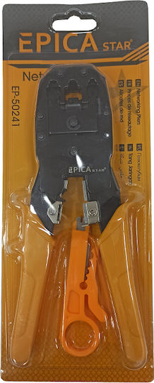 Epica Star Ethernet Internet Cable Crimping Plier RJ12, RJ11, RJ45, RJ10 28000055