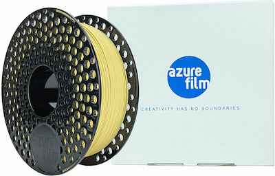 Azurefilm PLA Filament pentru imprimante 3D 1.75mm Banana Yellow Pastel 1kg