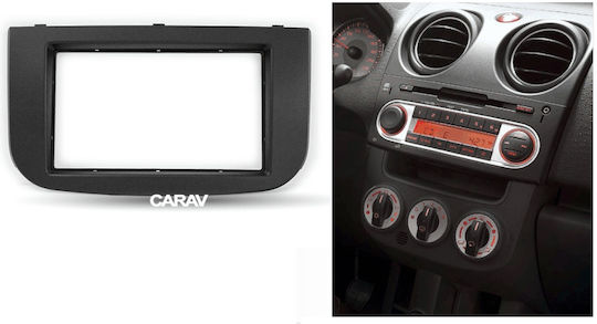 DIN Fascia Panels 2 Din for Mitsubishi Colt 2009+ for Mitsubishi Colt