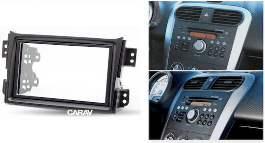 Πρόσοψη 2 Din για Suzuki Splash / Ritz 2008 - 2016 για Opel Agila 2008 2016