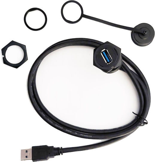 Αντάπτορας Αυτοκινήτου USB Καλώδιο Προέκτασης