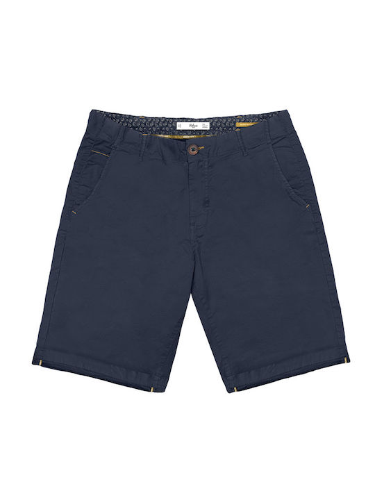 Rebase Herrenshorts Chino Marineblau