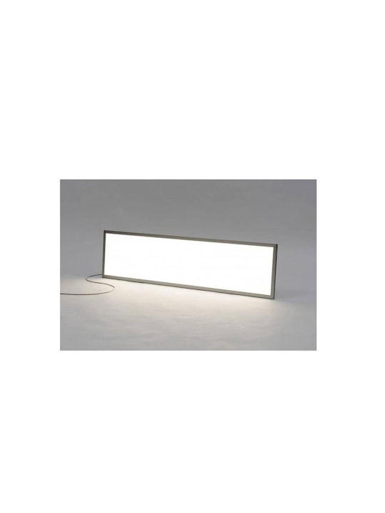 123led Paralelogram Încastrat Panou LED Putere 40W cu Alb Rece Lumini 119.5x29.5cm.