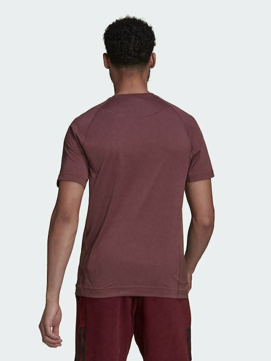 adidas T-Shirt Burgundy