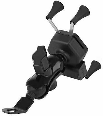 Phone Motorcycle Mount with Adjustable Arm for Mirror και Φορτιστή