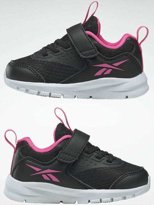 Rush Runner 4 Αθλητικά Παιδικά Παπούτσια Running με Σκρατς Core Black / Atomic Pink / Cloud White