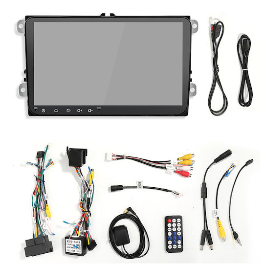 Автомобилна Аудио Система (Блутут/USB/WiFi/GPS/Apple-Carplay/Android-Auto) с Тъчскрийн 9"