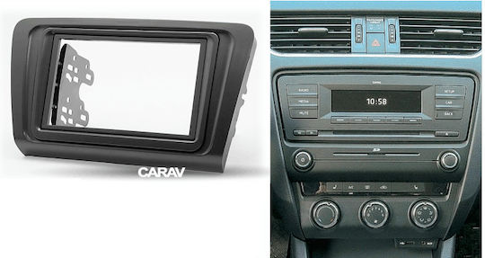 DIN Fascia Panels 2 Din for Skoda Octavia 2013+ for Skoda Octavia 2013 2019