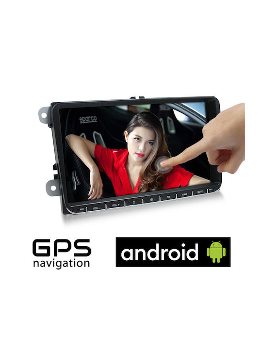 Автомобилна Аудио Система (Блутут/USB/WiFi/GPS/Apple-Carplay/Android-Auto) с Тъчскрийн 9"