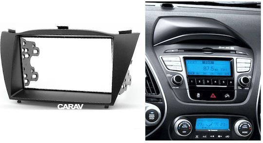 Πρόσοψη 2 Din για Hyundai iX35 / Tucson 2009-2015 για Hyundai iX35 2009-2015