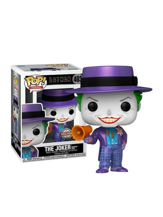 Funko Поп! Tees Герои: Батман от анимационния сериал - Joker With Speaker (Г) (Л) 403 Специално издание