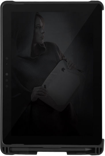 STM Dux Flip Cover Ανθεκτική Μαύρη (Microsoft Surface Go/Go 2/Go 3)