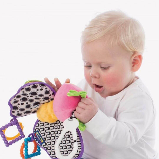 Playgro Κρεμαστό Παιχνίδι Κούνιας και Καροτσιού με Μασητικό και Καθρέφτη για Νεογέννητα