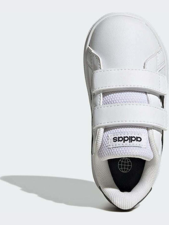Grand Court GRAND COURT 2.0 Kids Sneakers with Scratch Cloud White / Core Black
